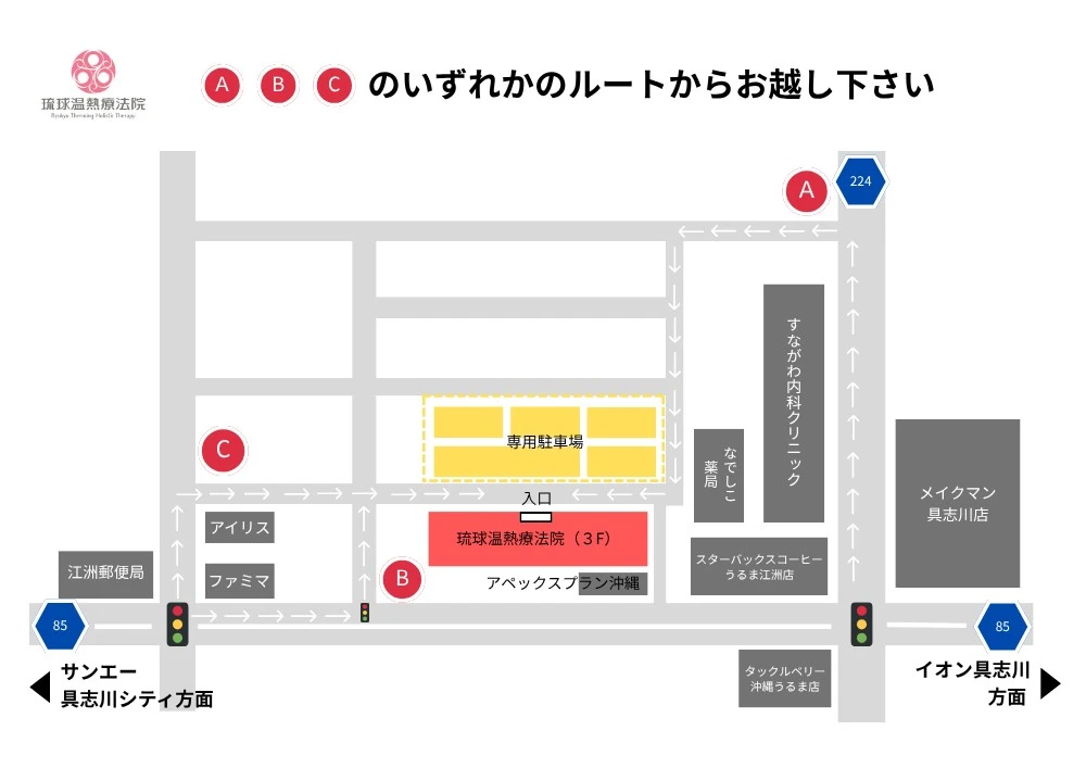 琉球温熱療法院 ロゴ